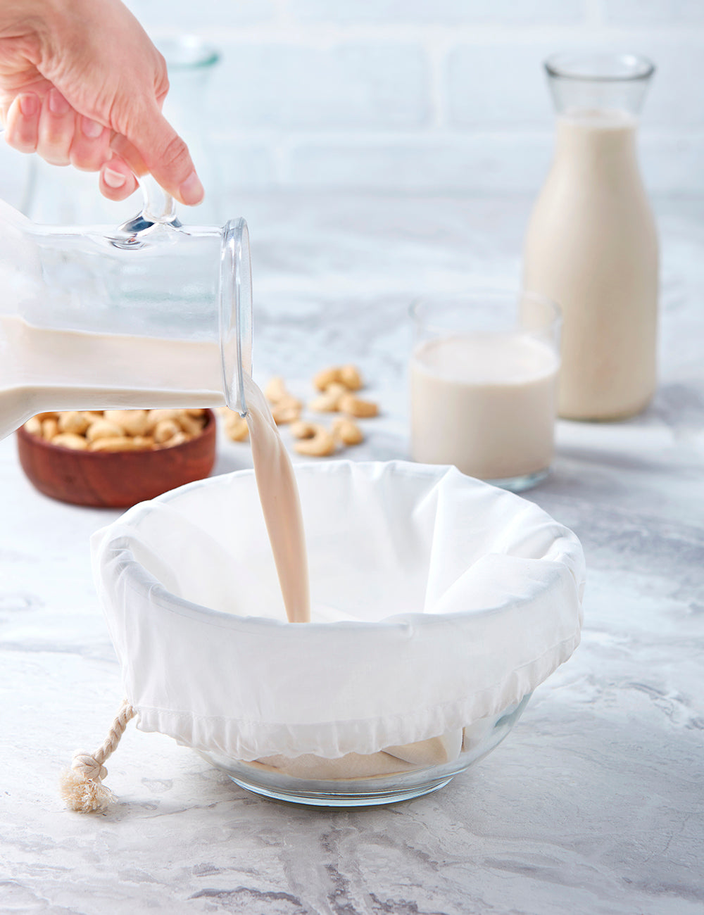 Thermomix Nut Milk Bag Make Fresh Nut Milk at Home Thermomix