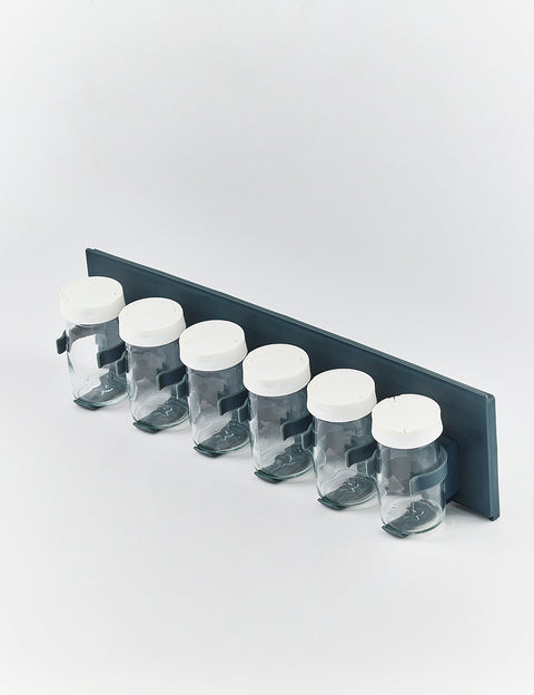 Spice Rack Stylish Wall Organizer for Jars – Thermomix Canada