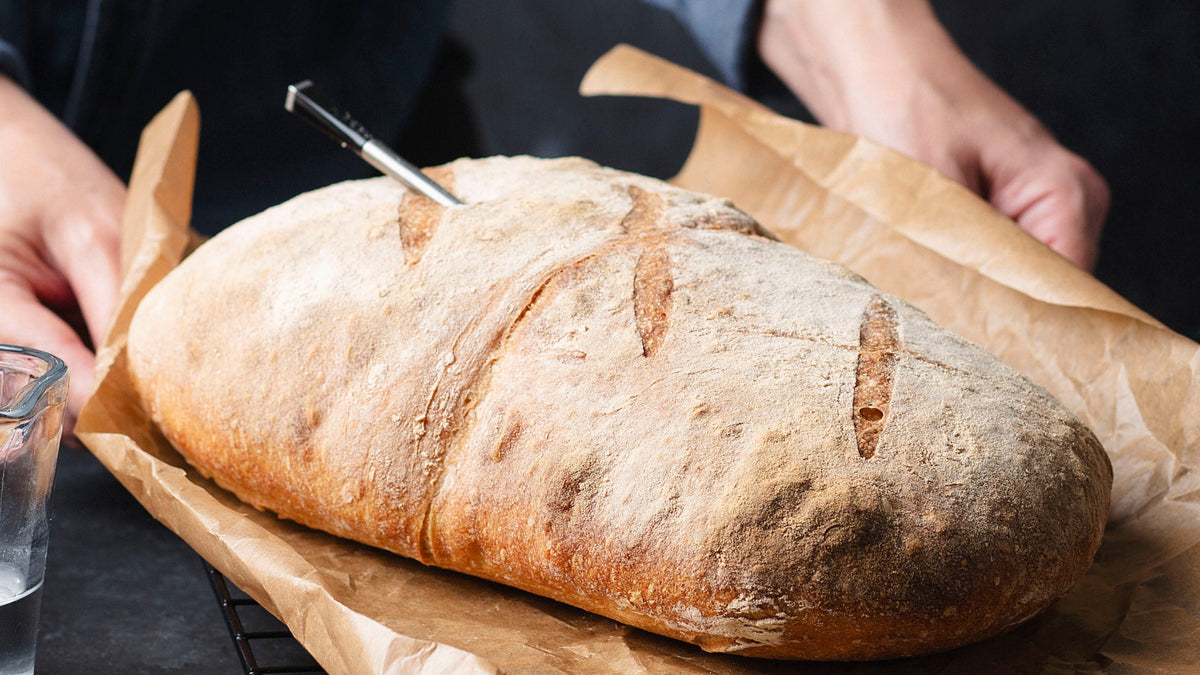 Thermomix Sensor in a bread