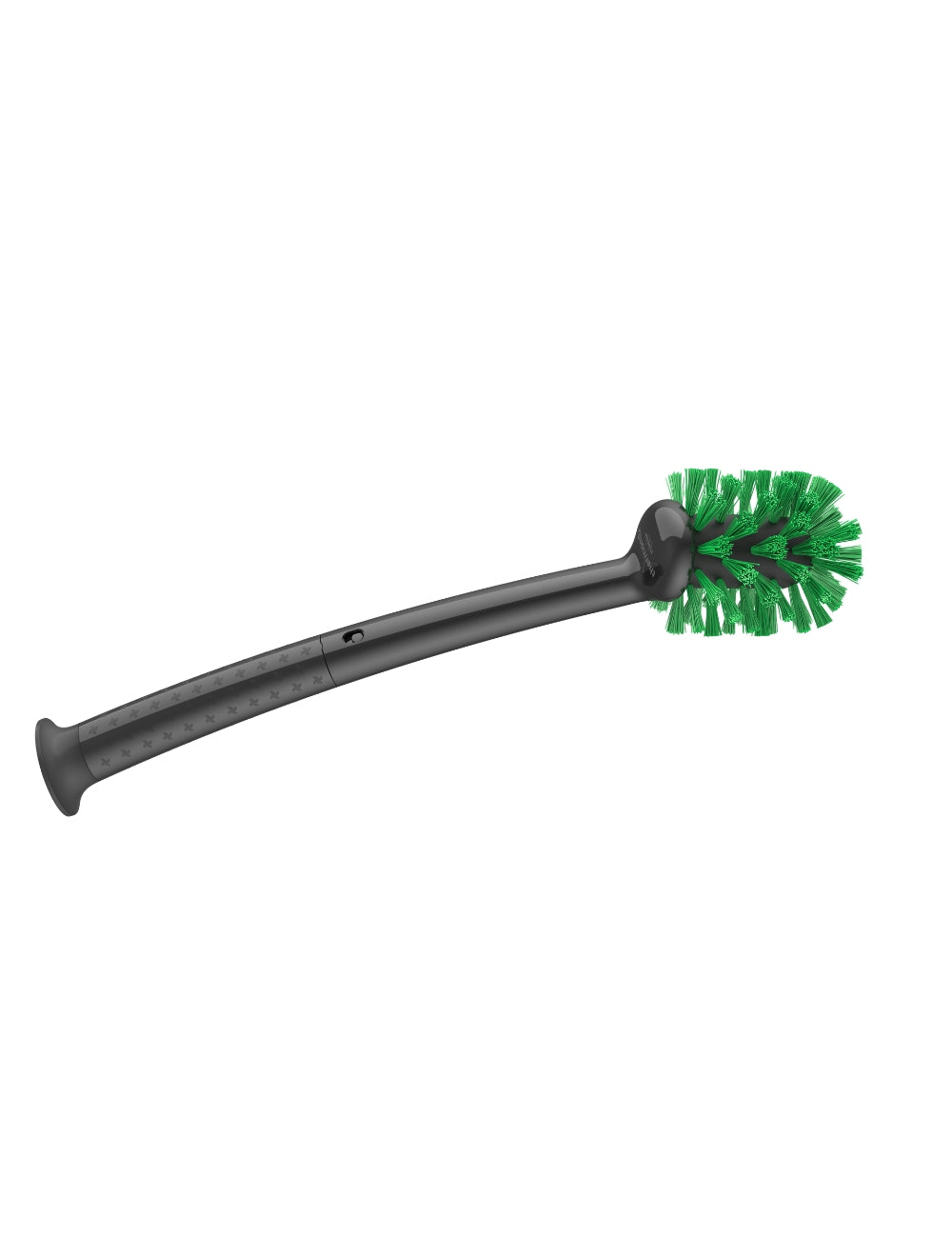 Thermomix® 2-in-1 Mixing Bowl Brush cleaning the inside of a Thermomix® mixing bowl with dual brush design for bowls and blades.